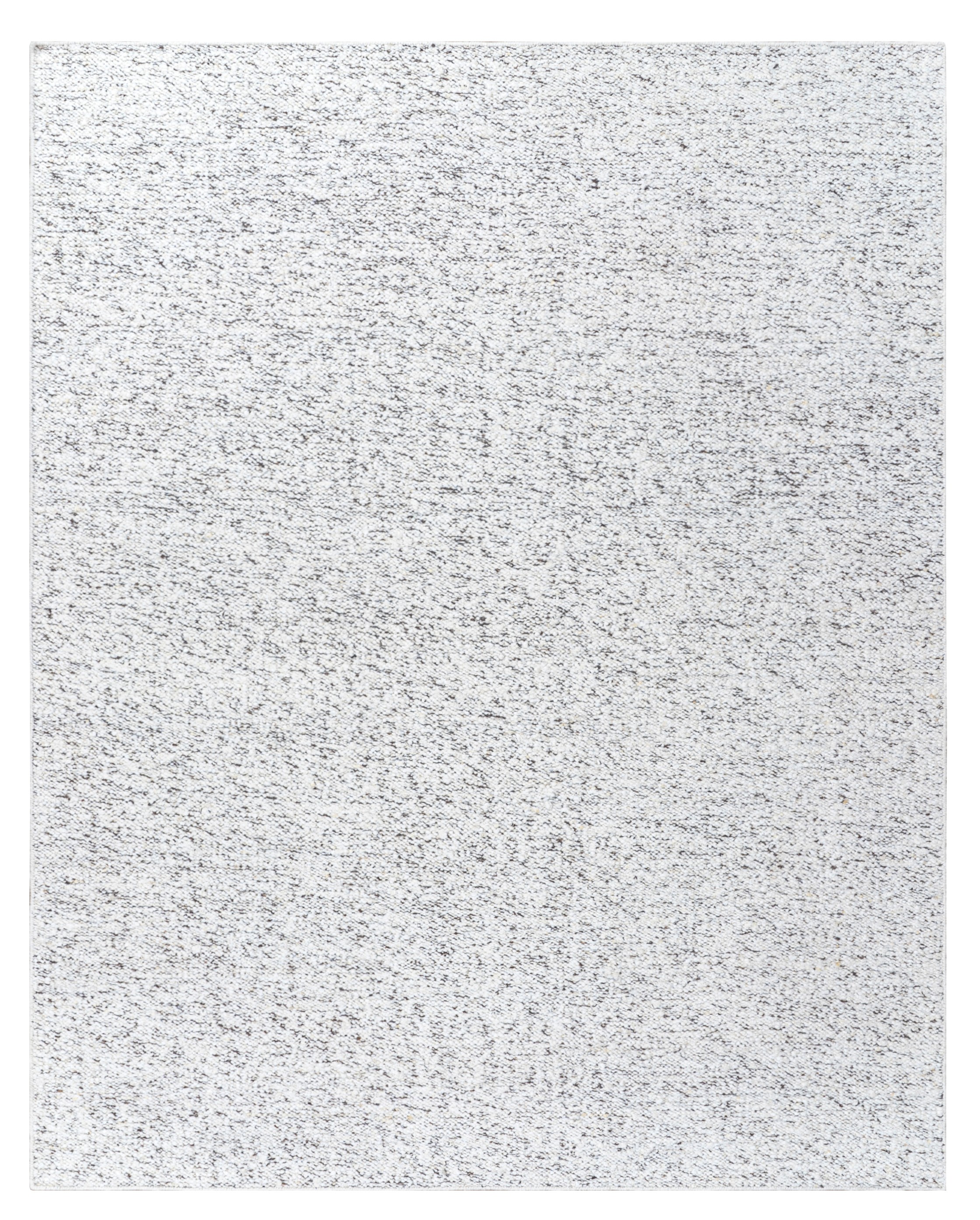 Handcrafted Ivory Blend Wool Carpet